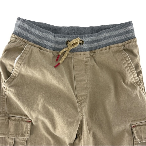 Wonder Nation Tan Drawstring Cargo Shorts Size XL - Picture 2 of 7